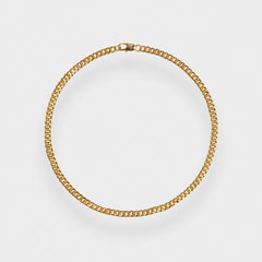 5MM CUBAN LINK CHAIN - GOLD 5MM CUBAN LINK CHAIN - GOLD