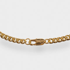 5MM CUBAN LINK CHAIN - GOLD 5MM CUBAN LINK CHAIN - GOLD