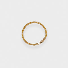 4MM FRANCO BRACELET - GOLD 4MM FRANCO BRACELET - GOLD
