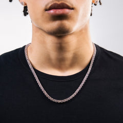 5MM TENNIS CHAIN - 925 SILVER 5MM TENNIS CHAIN - 925 SILVER