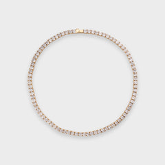 5MM TENNIS CHAIN - GOLD 5MM TENNIS CHAIN - GOLD