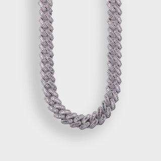 17MM BAGUETTE LINK CUBAN CHAIN