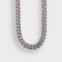 17MM BAGUETTE LINK CUBAN CHAIN