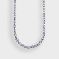 13MM ICED BYZANTINE CHAIN
