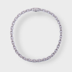 13MM ICED BYZANTINE CHAIN