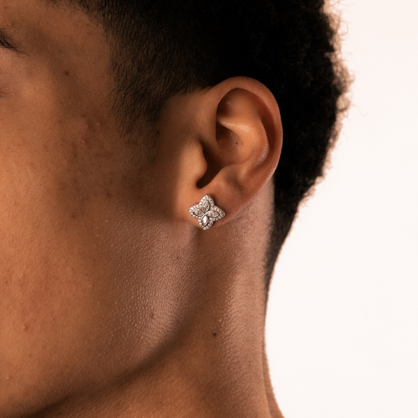 YCIENO MOISSANITE CLOVER STUDS