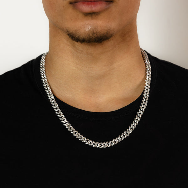 8MM ICED CUBAN LINK CHAIN