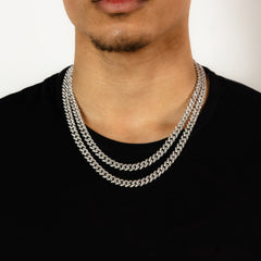 8MM ICED CUBAN LINK CHAIN
