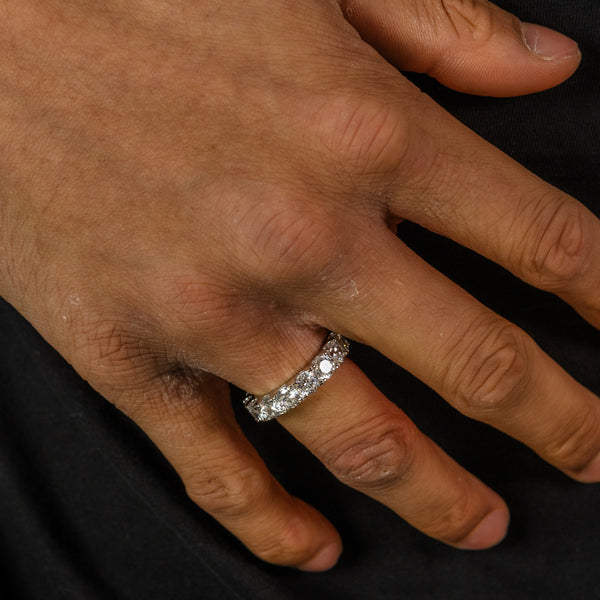 YCIENO ICED ETERNITY RING