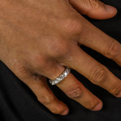 YCIENO ICED ETERNITY RING