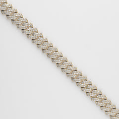 12MM CUBAN LINK BRACELET - GOLD