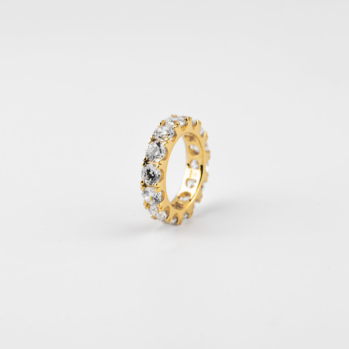 YCIENO ICED ETERNITY RING - GOLD