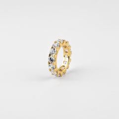 YCIENO ICED ETERNITY RING - GOLD