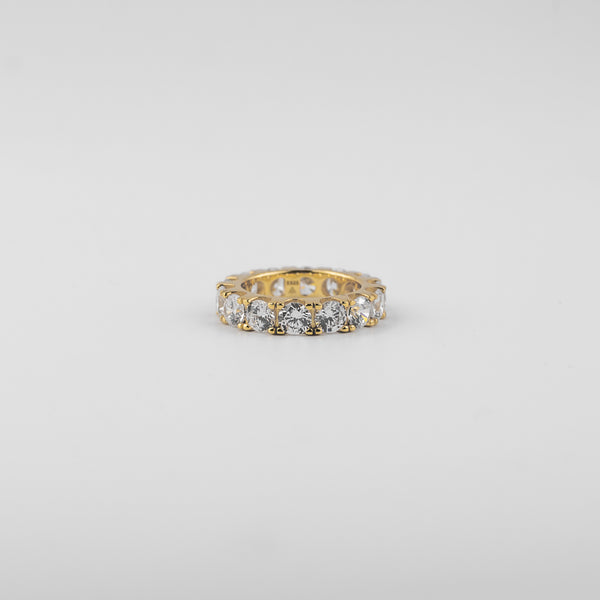 YCIENO ICED ETERNITY RING - GOLD