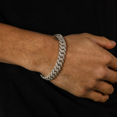 12MM ICED CUBAN LINK BRACELET