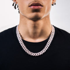 13MM ICED BAGUETTE CUBAN LINK CHAIN