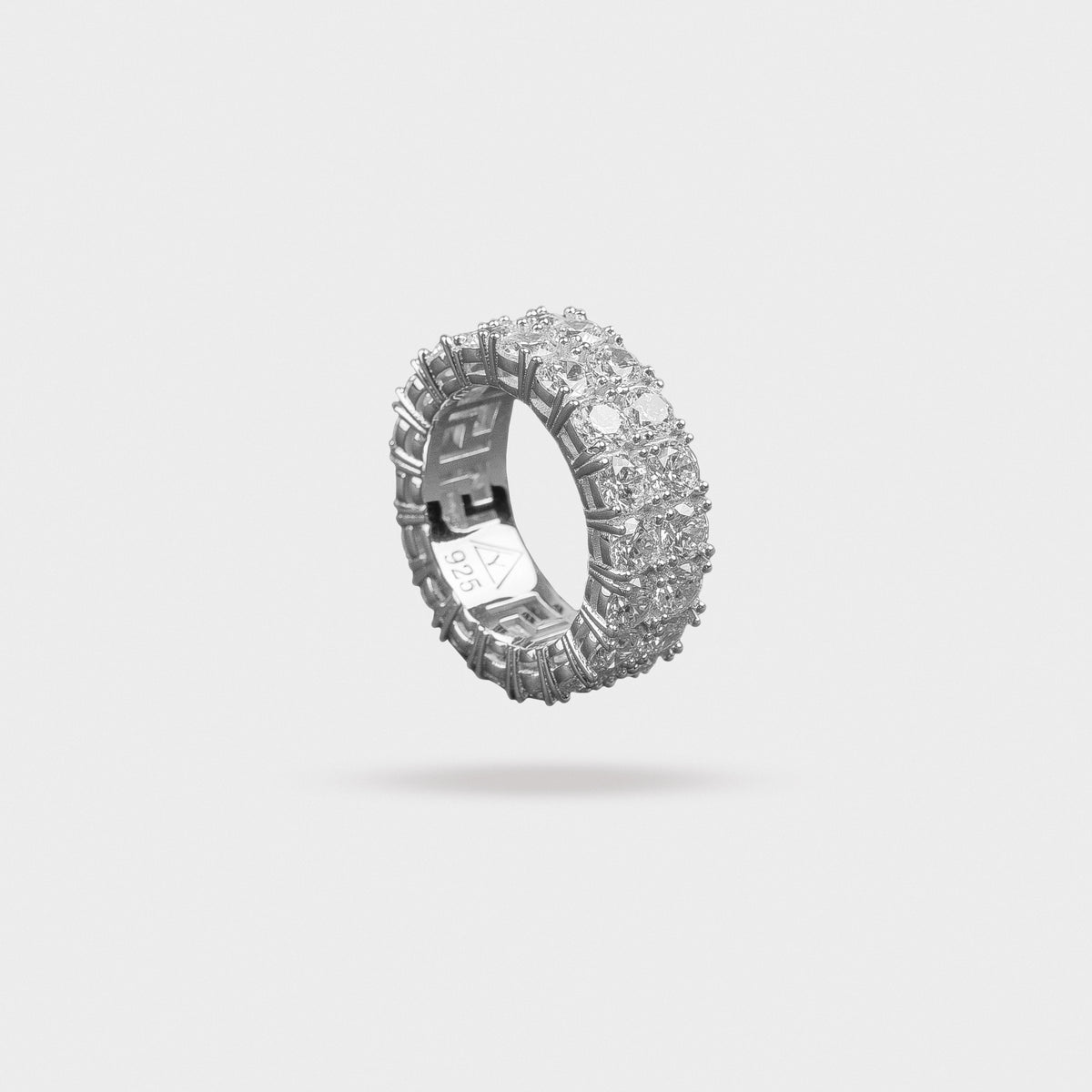 925 DOUBLE ROW RING