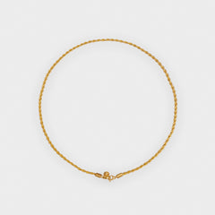 3MM ROPE CHAIN ''CORDELL'' - GOLD