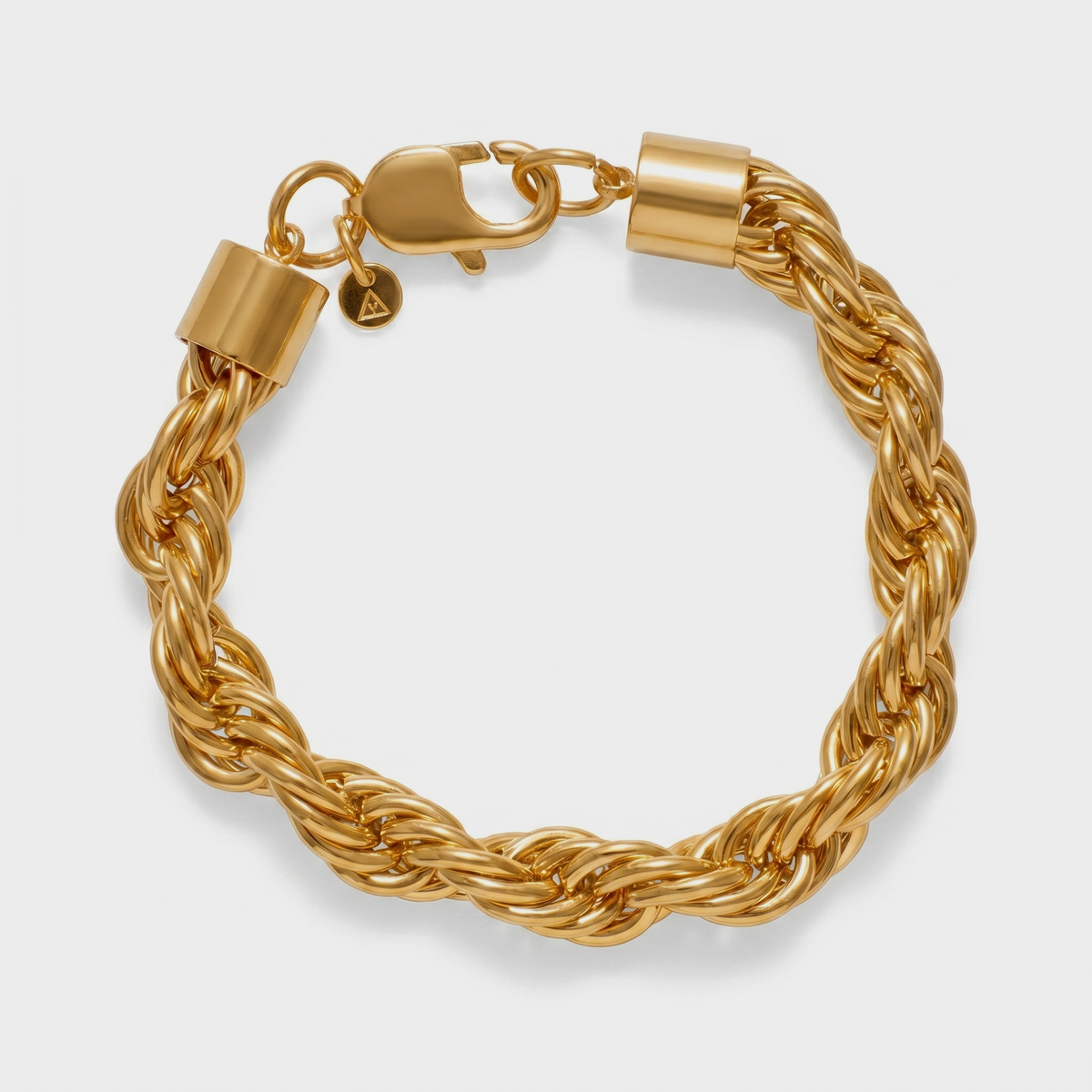 10MM ROPE BRACELET - GOLD