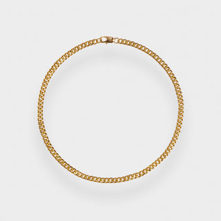 5MM CUBAN LINK CHAIN - GOLD