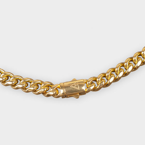 12MM CUBAN LINK CHAIN - GOLD