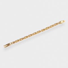 6MM BYZANTINE BRACELET - GOLD
