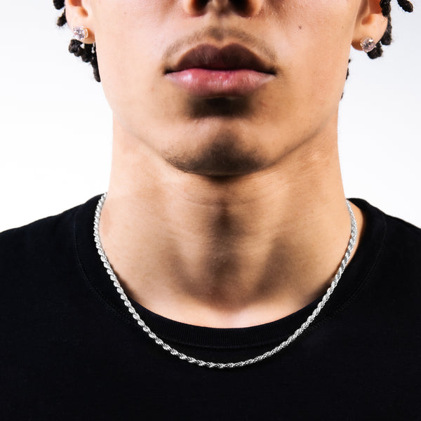 925 ROPE CHAIN ''CORDELL'' - 3MM