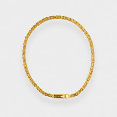 6MM BYZANTINE CHAIN - GOLD