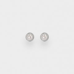 925 SPINNER STUD EARRINGS