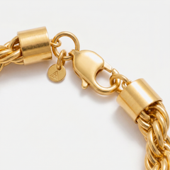 6MM ROPE BRACELET - GOLD