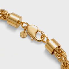 8MM ROPE BRACELET - GOLD