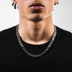 8MM FLAT BYZANTINE CHAIN