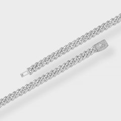 8MM ICED CUBAN BRACELET