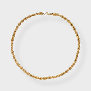 8MM ROPE CHAIN ''CORDELL'' - GOLD