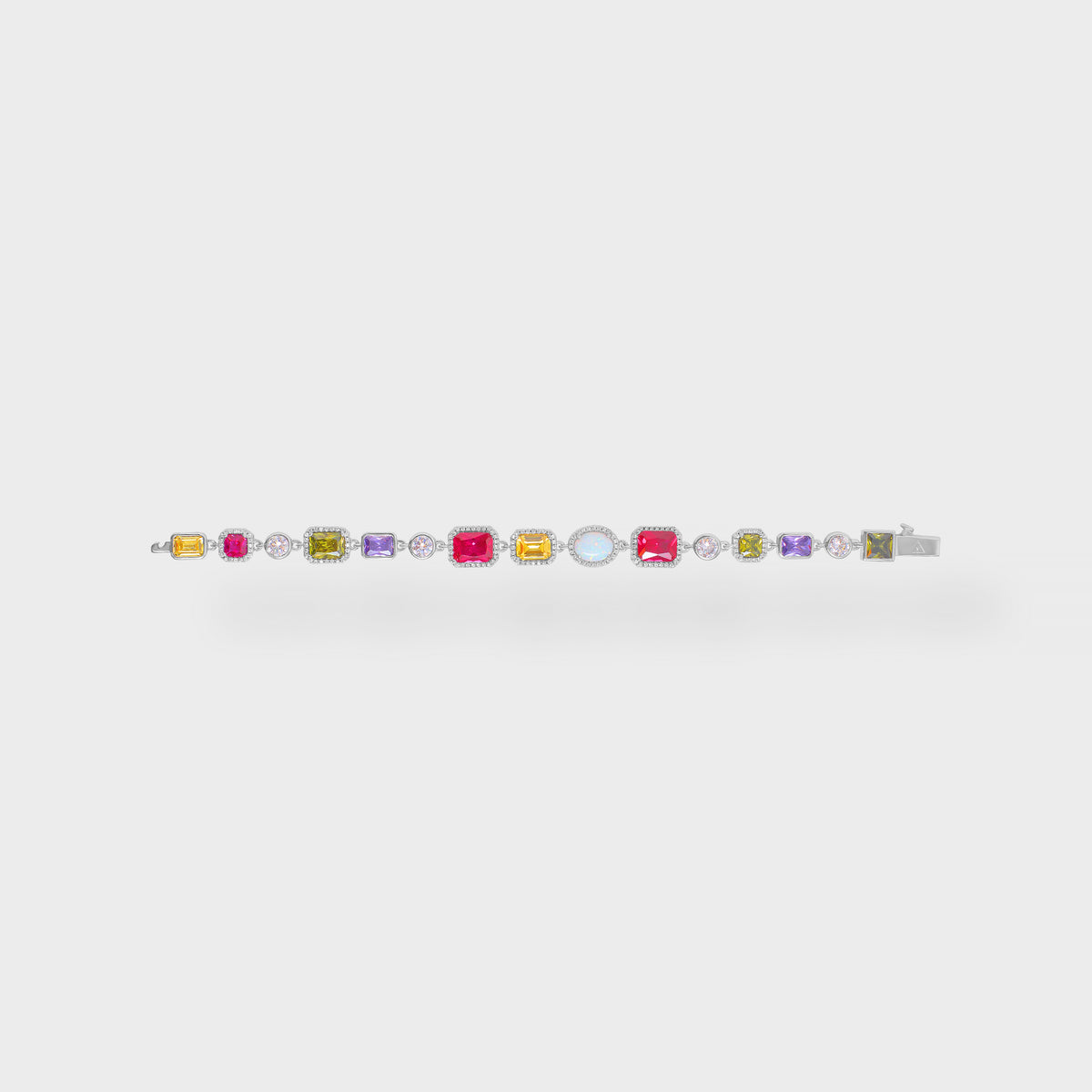 MULTI COLOR GEMSTONE BRACELET - 8MM