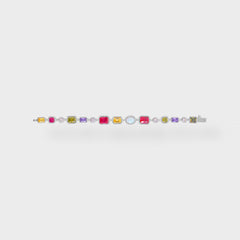 MULTI COLOR GEMSTONE BRACELET - 8MM