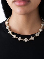 YCIENO 14MM CLOVER ROYALE CHAIN - GOLD