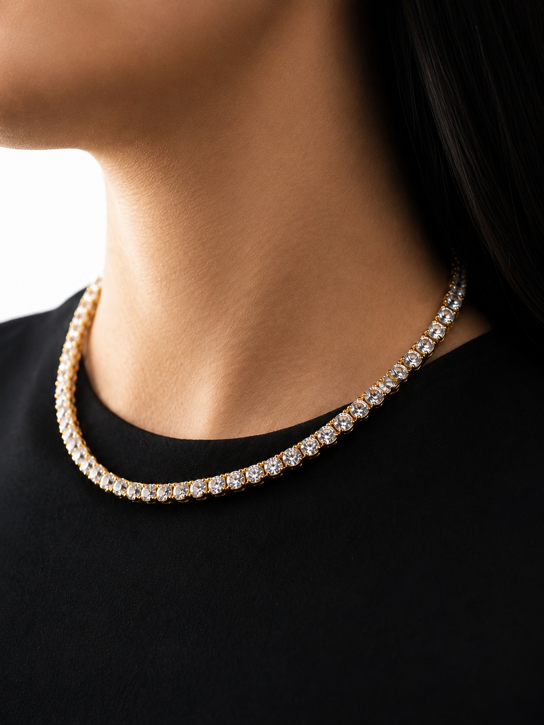 5MM TENNIS CHAIN - GOLD