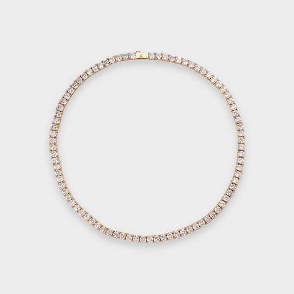 5MM TENNIS CHAIN - GOLD