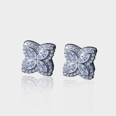 YCIENO MOISSANITE CLOVER STUDS