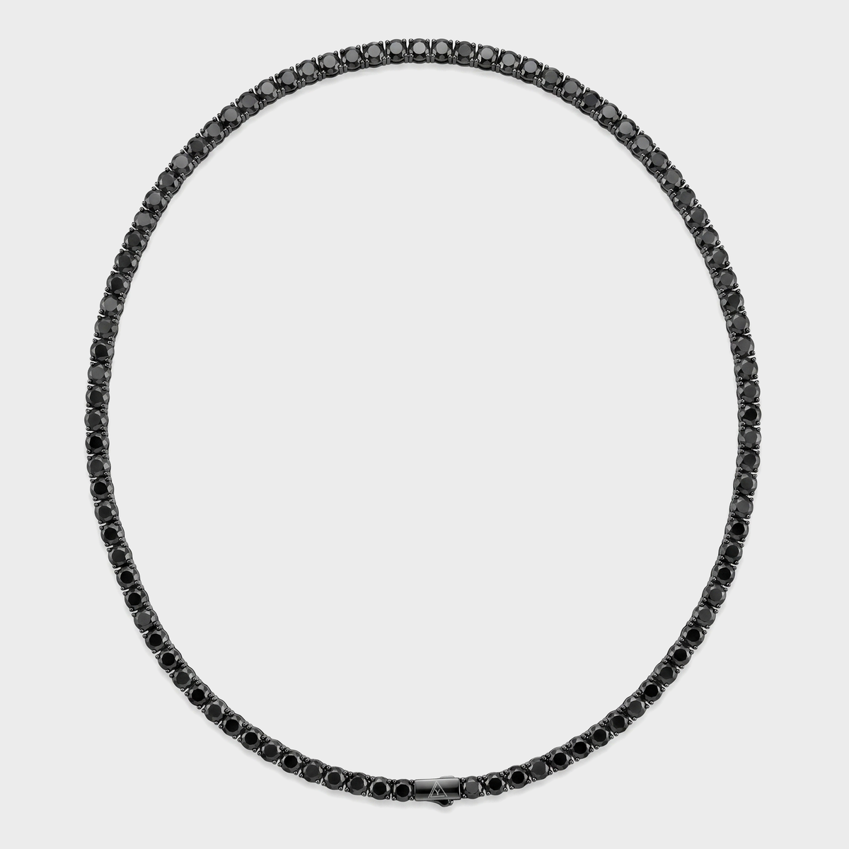 5MM OBSIDIAN TENNIS CHAIN - 925