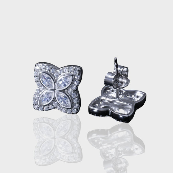 YCIENO MOISSANITE CLOVER STUDS