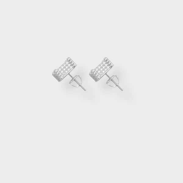 YCIENO ICED SQUARE STUDS - 925