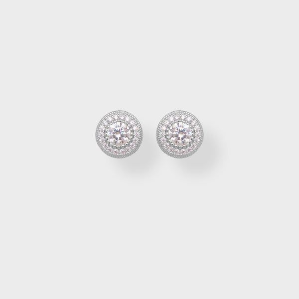 YCIENO ICED BIG BOY STUDS - 925