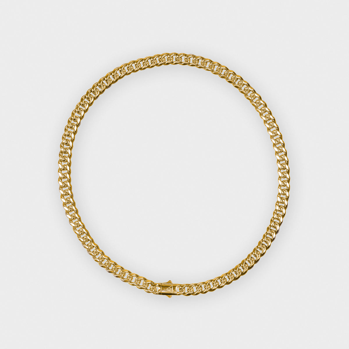 8MM CUBAN LINK CHAIN - GOLD